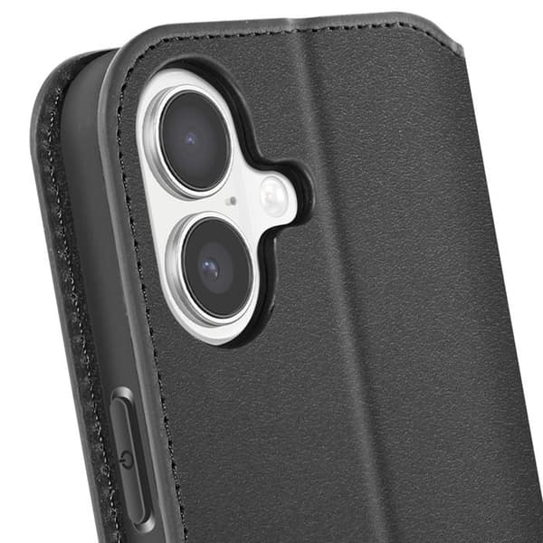 Folio Etui - AVIZAR - iPhone 17 - Sort - Kortholder - Video Støttefunktion Svart