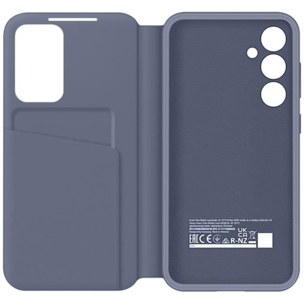 Samsung S24 Plus Fodral Smart View Touch Window Flip Samsung Purple Lila