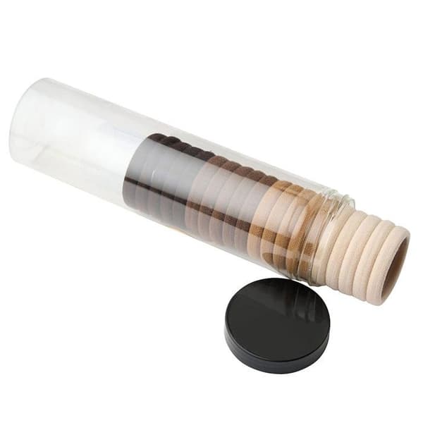 Hårsnoddar - AVIZAR - 20-pack - Brun - Bekväm - Utan elastisk brun