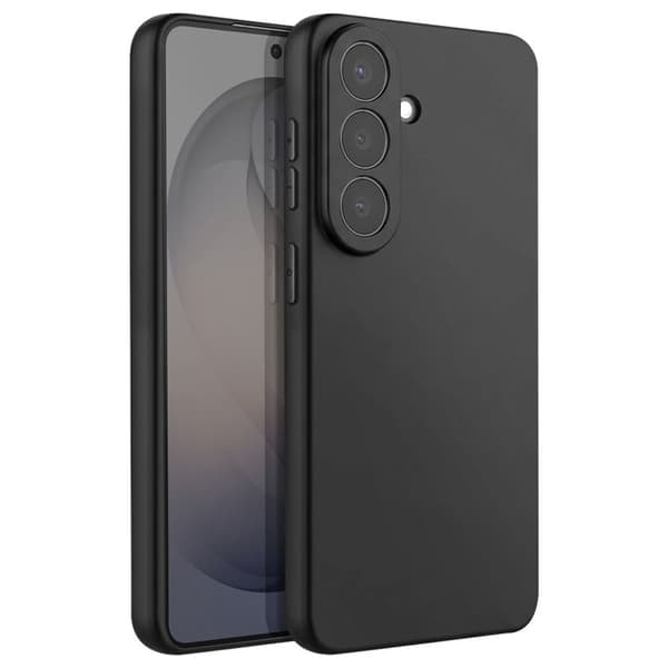 Silicone Cover til Galaxy S26 i Robust Sort Svart
