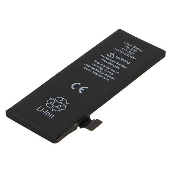 Internt batteri iPhone 5S 1560 mAh Lithium-ION erstatter APN 616-0721 Sort