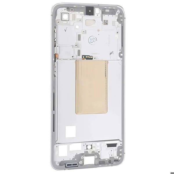 Central Chassis - SAMSUNG - Galaxy S24 FE - Original - Grå - Service Pack Grå