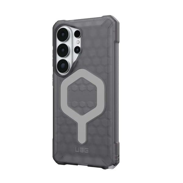 Cover til Galaxy S26 Ultra MagSafe Hexagonal Mønster Essential Armor Serie UAG Grå Grå