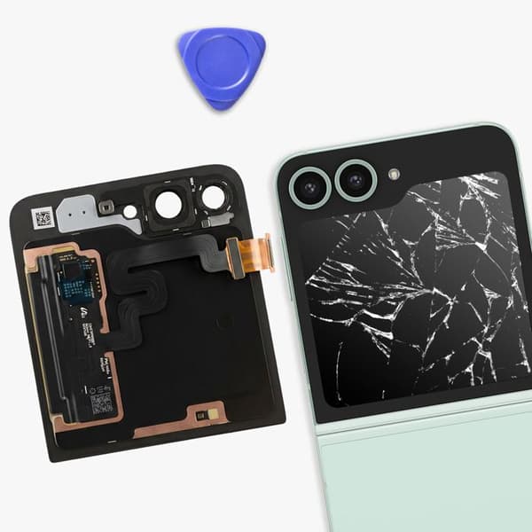 Ulko- näyttö Samsung Galaxy Z Flip 6 Super AMOLED Samsung Vihreä Grön