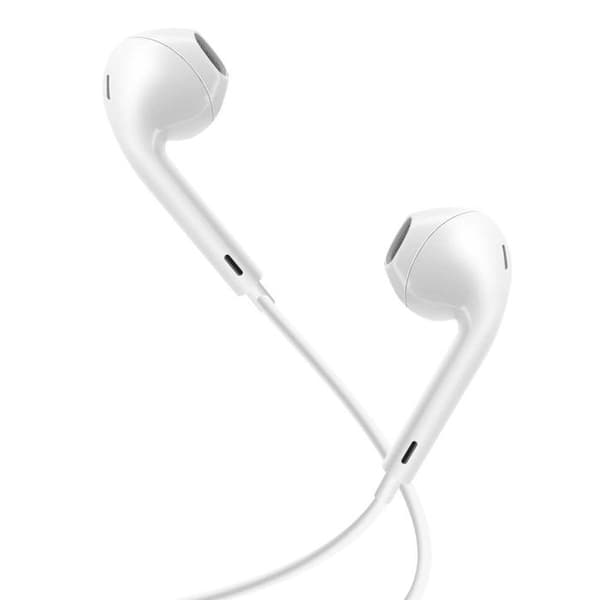 Hörlurar - MAYAXESS - iPhone 17 Pro Max - USB-C - Inbyggd mikrofon - Vit Vit