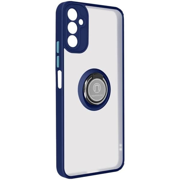 Coque - Samsung - Galaxy A14 - Blå - Polykarbonat + Silikon - Videostöd Blå