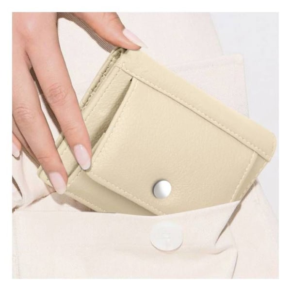 Elegant og Raffineret Damenet Brieftaske Gallantry Taupe Beige