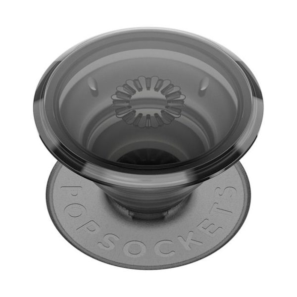 PopSockets Popgrip Standard läpikuultava musta savu - 0840173712160