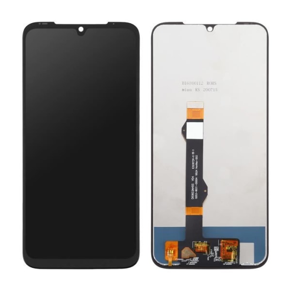 Komplett block för Motorola Moto G8 Plus LCD-skärm Touchglas kompatibel svart