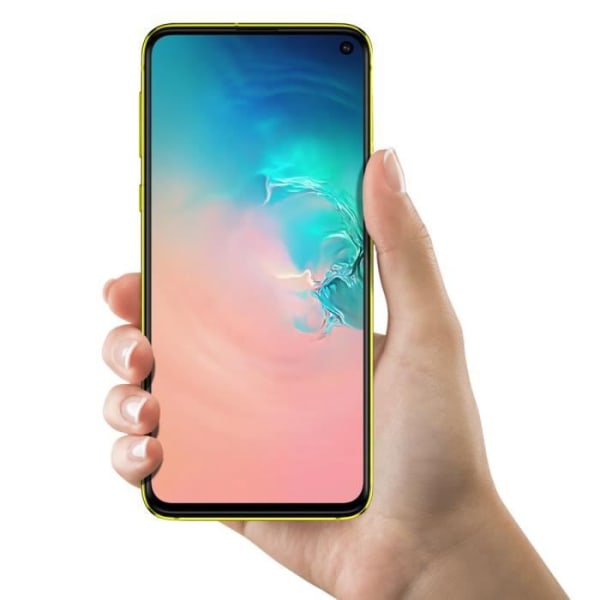 Täydellinen Block Samsung Galaxy S10e LCD-näyttö Kosketuslasi Alkuperäinen keltainen Keltainen