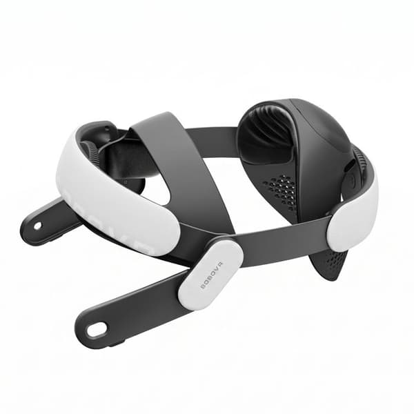 VR Hovedbånd til Meta Quest 3 / 3S Justerbart og Ergonomisk BOBOVR Hvid Vit