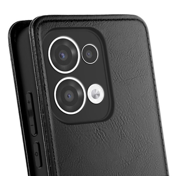 Pysty Korttipidike Kotelo Oppo Reno 13 5G Musta Svart