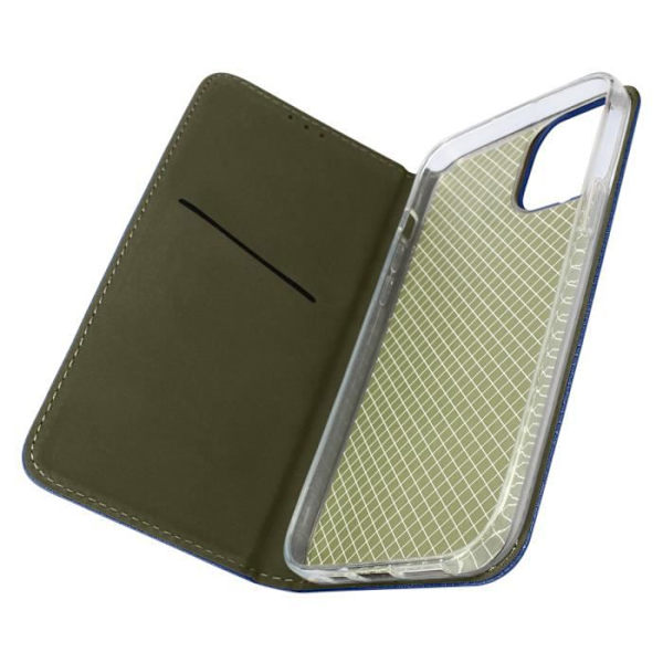 iPhone 14 Case Magneettinen Flip-korttitelineen jalusta Toiminto keskiyönsininen Midnattsblå