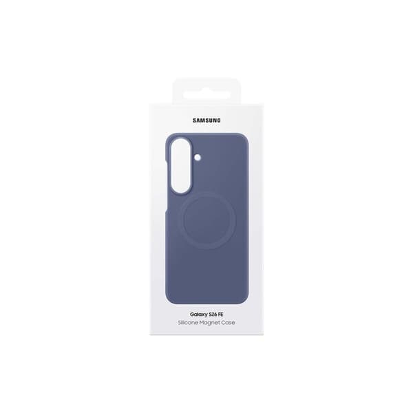 Samsung mobiltelefon cover og etui i magnetisk silikone Blå Lilla til Galaxy S26 FE