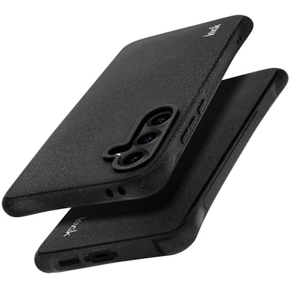 Coque til Samsung Galaxy S24 FE Silikone Antikraft Kanter Bumper iMak Sort Svart