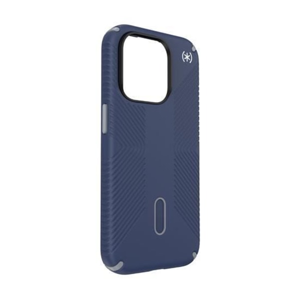 Speck Predisio2 Grip Click-Lock Cover til iPhone 15 Pro Blå/Grå