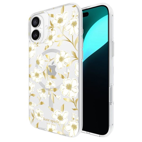 iPhone 16 Plus-fodral - Sunshine Floral - Kate Spade New York Protective Gems MagSafe Solskensblommiga