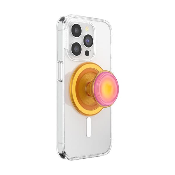 Support PopGrip MagSafe klæbende stander selfie PopSockets Gul Gul
