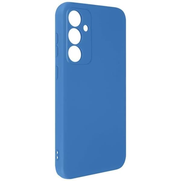 Fodral till Samsung Galaxy S23 FE - AVIZAR - Halvstyv Soft-touch Fast Cover - Blå Blå