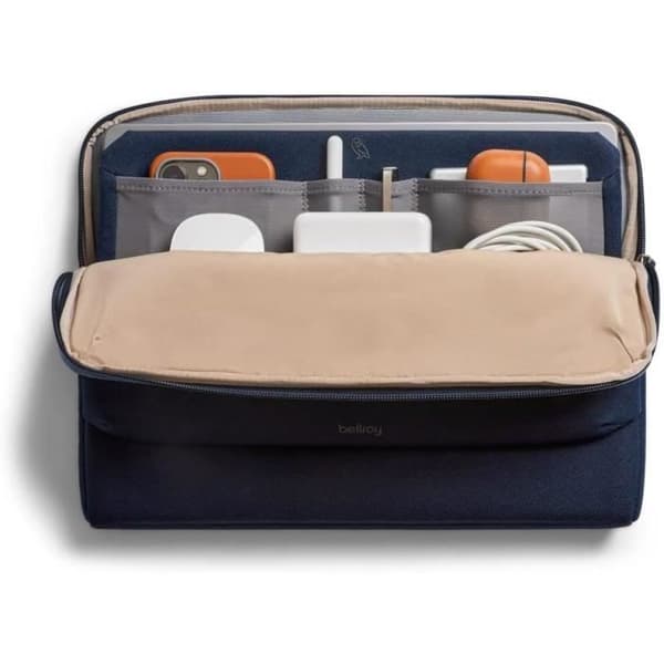 Housse - BELLROY - Laptop Caddy - 16 tommer - Polstret - Foret - Farve Blå