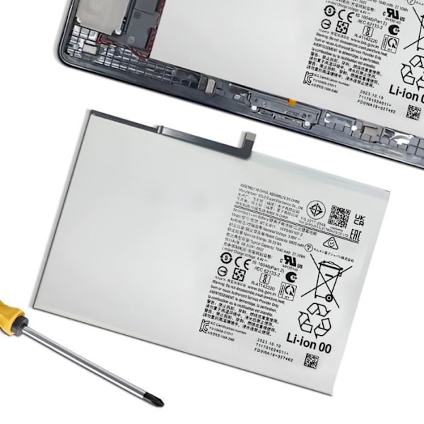 Batteri til Samsung Galaxy Tab A9 Plus 7040mAh model SCUD-WT-S-W11 Grå Grå