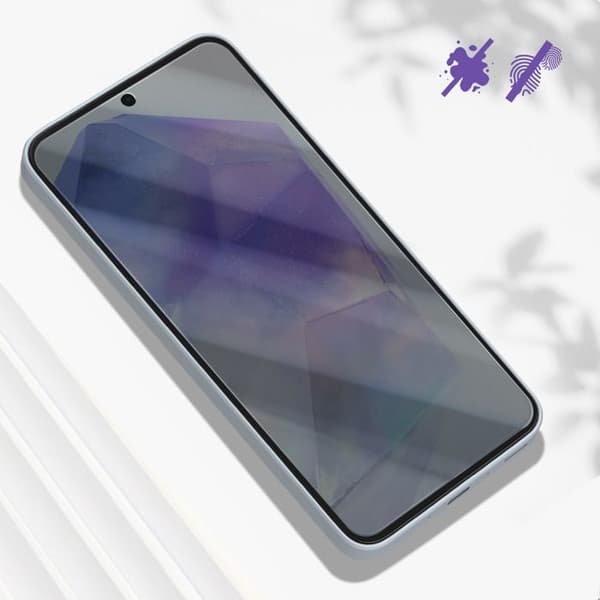 Härdat glas - Samsung - Galaxy A35 5G - Hårdhet 9H - Repfria - Transparent Transparent