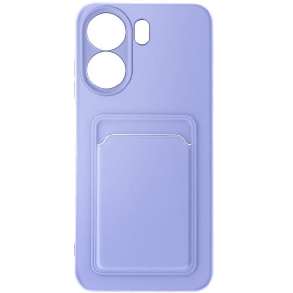 Fodral till Xiaomi Redmi 13C - AVIZAR - Mjuk korthållare - Lavendel Lila