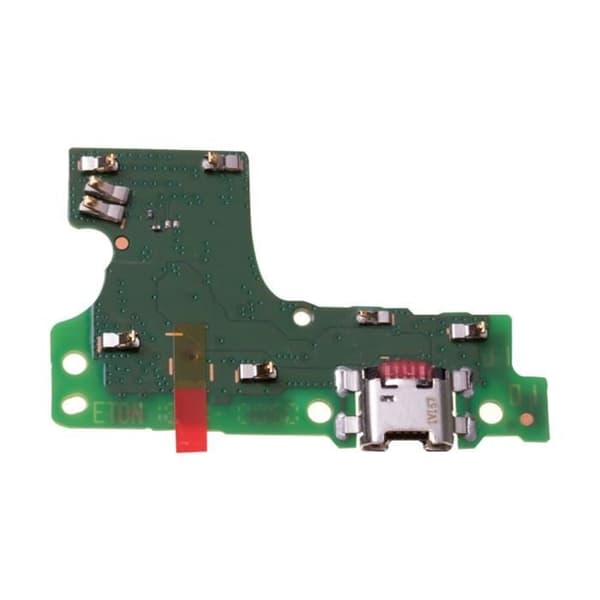 Ladekabel - Huawei - Y6 2019 / Honor 8A - Micro-USB - Med mikrofon - Sort Svart