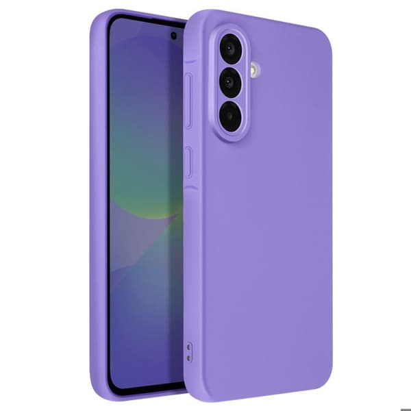Coque Soft-Touch til Galaxy A37 i Semi-hård Antiskrid Lilla Silikone Violett