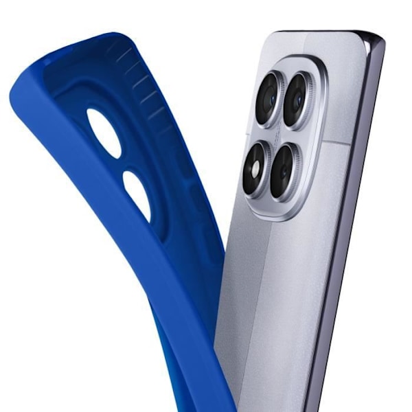 Coque för Redmi Note 14 Pro och 14 Pro Plus Silikon Kameraskydd Blå Blå