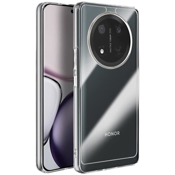 Coque til Honor Magic 7 Lite Stødabsorberende Hård Beskyttelse Skræddersyet Transparent Transparent