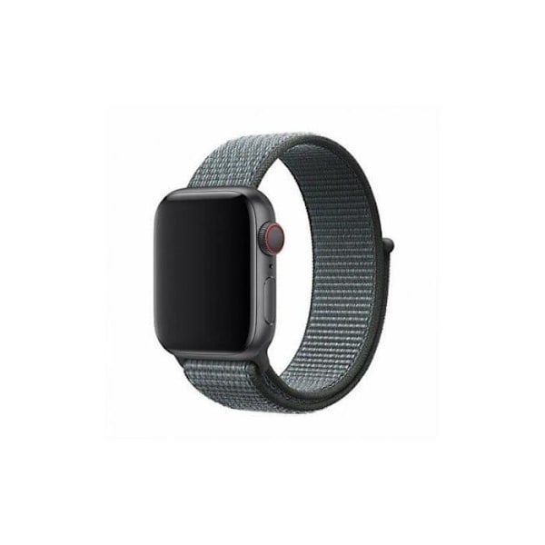 Armbånd til Apple Watch - DEVIA - Nylon - Grå - Ridse Grå