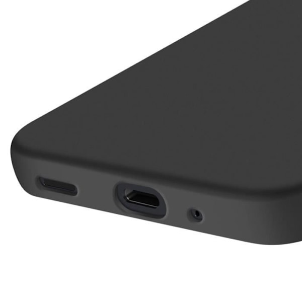 Coque til Samsung Galaxy A16 Blødt Silikone Fin Belægning Mayaxess Sort Svart