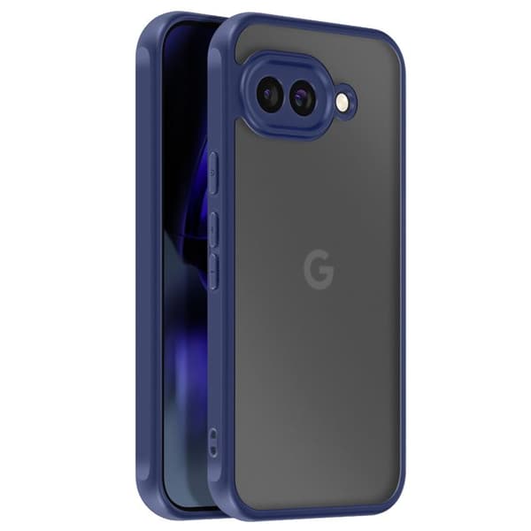 Stødabsorberende Cover - Google - Pixel 9a - Blå - Skridsikker Overflade - Forstærkede Hjørner Blå