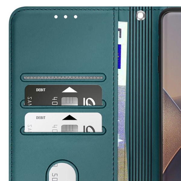 Hus för Motorola Edge 60 Fusion och Edge 60 Plånbok 3D-mönster Blå Anka Blå