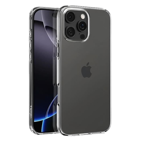 Silikonetui til iPhone 16 Pro Stødsikker Slim Design Qi-kompatibel Spigen SGP Transparent Transparent