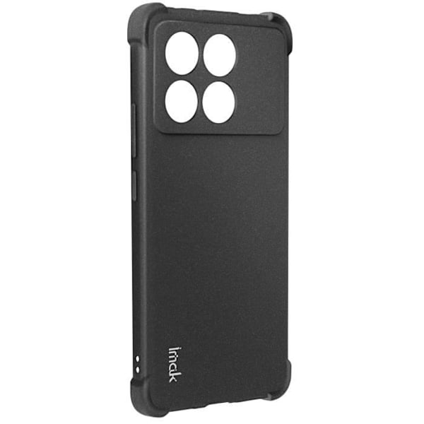 Taske til Xiaomi Poco X6 Pro Soft Forstærkede hjørner beskyttet kamera iMak Black