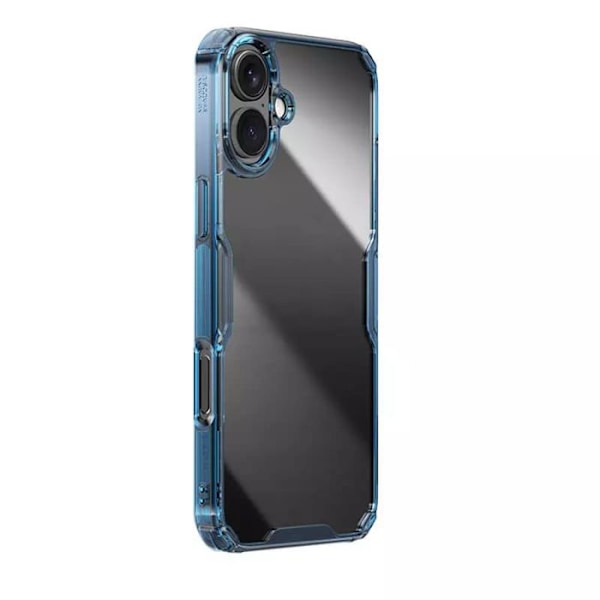 Suojakuori - Nillkin - iPhone 16 - Puolijäykkä - TPU - Sininen Blå