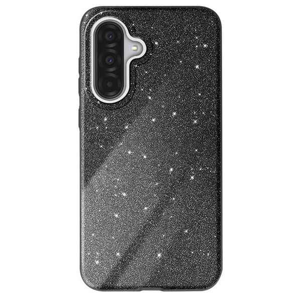 Hölje - Samsung Galaxy A36 - Glitter - Stötsäker - Glittrande Svart Svart