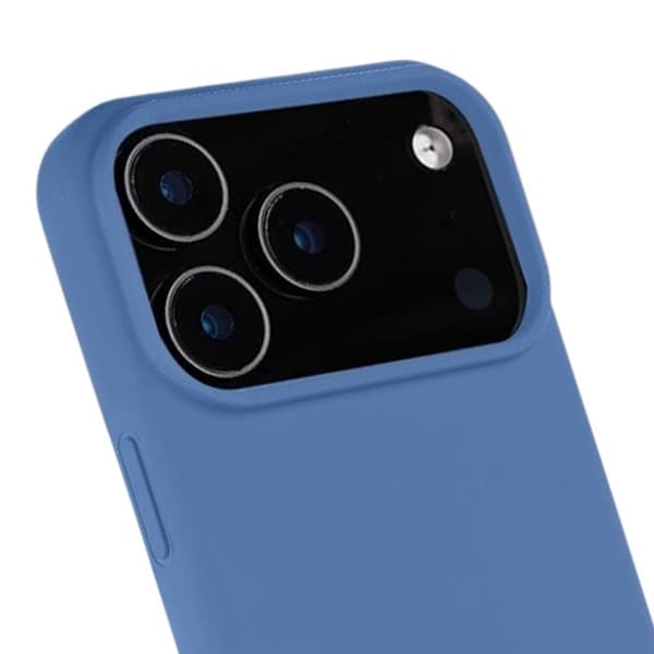 MagSafe-cover til iPhone 17 Pro Max i silikone, Velvet Smoothie Tactical blå Blå