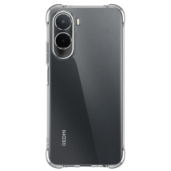 Siliconfodral för Redmi A7 Pro med Förstärkta Hörn Transparent Vit