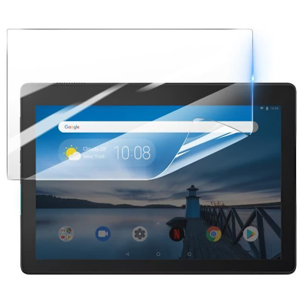 Näytönsuoja Lenovo Tab E10 10.1 in 3mk läpinäkyvä iskunkestävä hydrogeeli