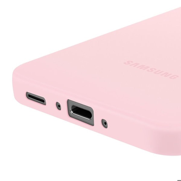 Coque för Samsung Galaxy A56 Silikon Flexibel Soft Touch Original Samsung Rosa Puder Rosa