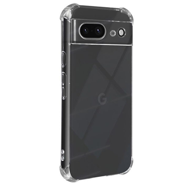 Coque Antichoc - Mayaxess - Google Pixel 8 - Silikonegummi - Forstærkede hjørner - Transparent Transparent