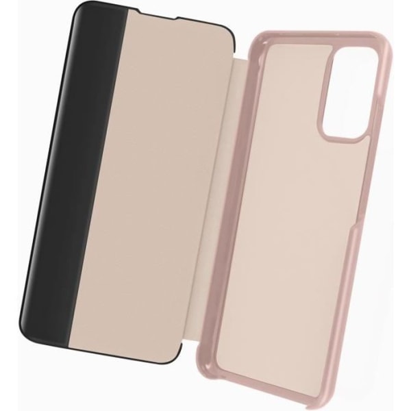 Cover Xiaomi Redmi Note 10 / Note 10s Window Display Time Video Stand Pink Pink