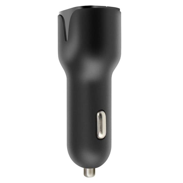 Auto Tarvikkeet Pakkaus USB-C Latauslaite ja Imukuppituki Musta Svart