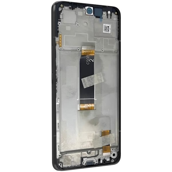 Skærm til Xiaomi Redmi 13 4G og Poco M6 LCD Berøringsglas Ramme Xiaomi Sort Svart