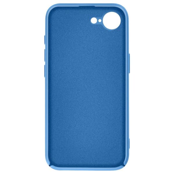 iPhone 16e Soft-Touch Silikoni Kuori Fast Cover Sininen Blå