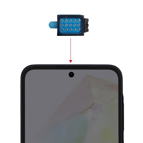 Intern högtalare för Samsung Galaxy A35, A34 och A33 svart Svart
