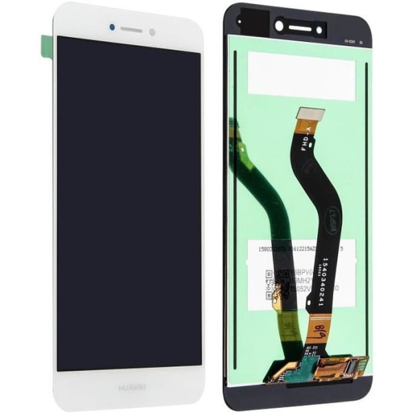 Huawei P8 Lite 2017 / Honor 8 Lite LCD-näyttö Alkuperäinen Huawei Touch Glass White